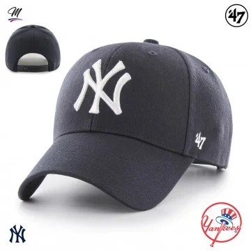 MLB New York Yankees MVP Snapback Cap Blauw (Caps) '47 Brand chez FrenchMarket