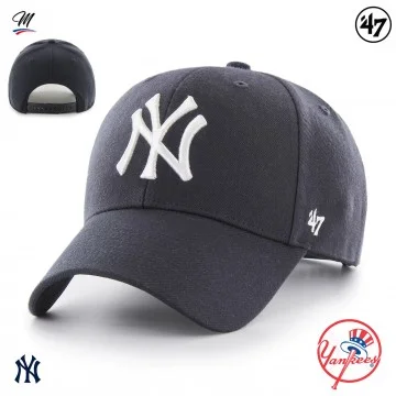MLB New York Yankees MVP Snapback Cap Blue (Caps) '47 Brand on FrenchMarket