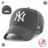 MLB New York Yankees MVP Snapback Cap Grigio (Berretto MLB) '47 Brand chez FrenchMarket