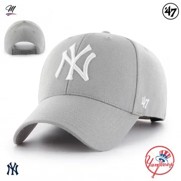MLB New York Yankees MVP Snapback Cap Grigio (Cappellino) '47 Brand chez FrenchMarket