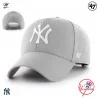 MLB New York Yankees MVP Snapback Cap Grigio (Berretto MLB) '47 Brand chez FrenchMarket