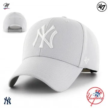MLB New York Yankees MVP Snapback Cap Grey (Caps) '47 Brand on FrenchMarket