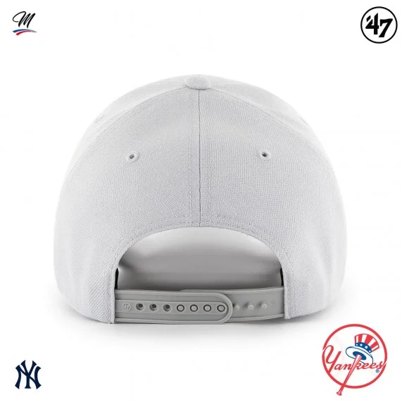 MLB New York Yankees MVP Snapback Cap Grey (Caps) '47 Brand on FrenchMarket