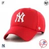 MLB New York Yankees MVP Snapback Cap rosso (Cappellino) '47 Brand chez FrenchMarket