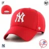 MLB New York Yankees MVP Snapback Cap rosso (Cappellino) '47 Brand chez FrenchMarket