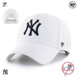 MLB New York Yankees MVP Snapback Cap White