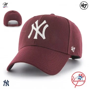 MLB New York Yankees MVP Snapback Cap Rood (Caps) '47 Brand chez FrenchMarket