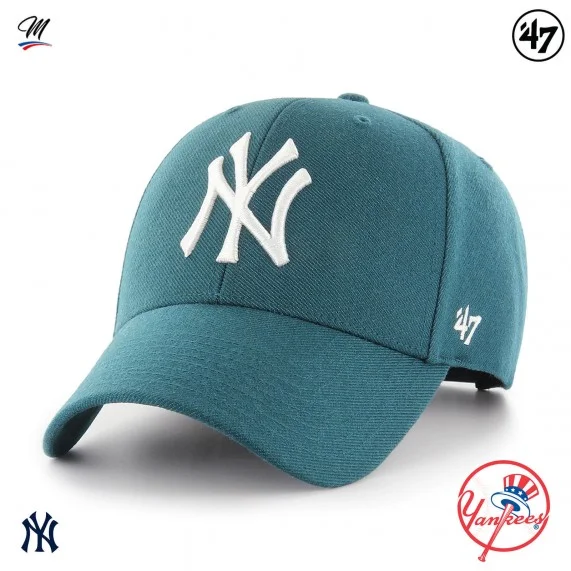 MLB New York Yankees MVP Snapback Cap Grün (Cap) '47 Brand auf FrenchMarket