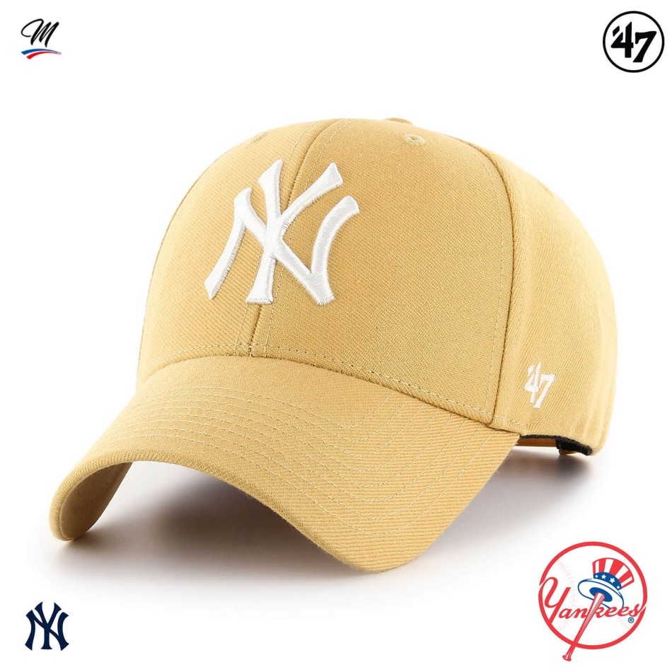 MLB New York Yankees MVP Snapback Cap Gul | '47 Brand