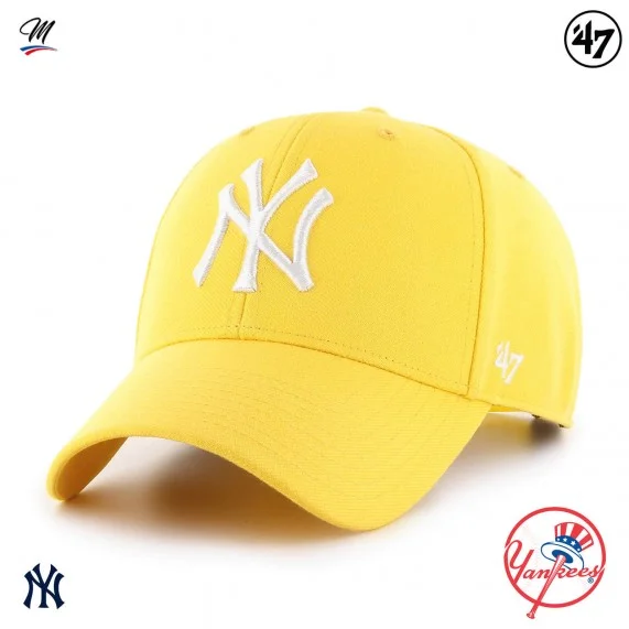 Casquette MLB New York Yankees MVP Snapback Jaune (Casquettes) '47 Brand chez FrenchMarket Casquette MLB New York Yankees MVP Snapback Jaune (Casquettes) '47 Brand chez FrenchMarket