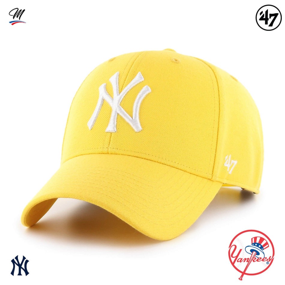 Casquette MLB New York Yankees MVP Snapback Jaune