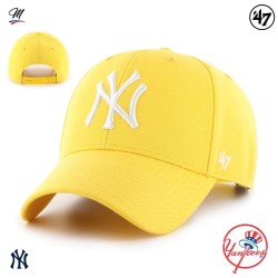 MLB New York Yankees MVP Snapback Cap Yellow
