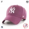 MLB New York Yankees MVP Snapback Cap Violett (Kappen) '47 Brand auf FrenchMarket