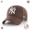 MLB New York Yankees MVP Snapback Cap Brown (Caps) '47 Brand on FrenchMarket
