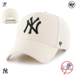 Casquette MLB New York Yankees MVP Snapback Natural Crème