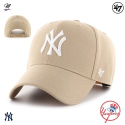 Casquette MLB New York Yankees MVP Snapback Beige