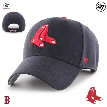 Cappellino MLB Boston Red Sox MVP "Logo della squadra (Berretto MLB) '47 Brand chez FrenchMarket
