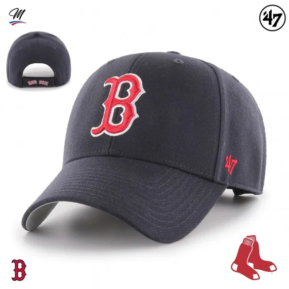 Cappellino MLB Boston Red Sox MVP "Logo della squadra (Berretto MLB) '47 Brand chez FrenchMarket