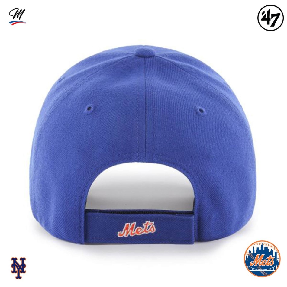 MLB New York Mets MVP "Team Logo" Kappe (Cap) '47 Brand auf FrenchMarket