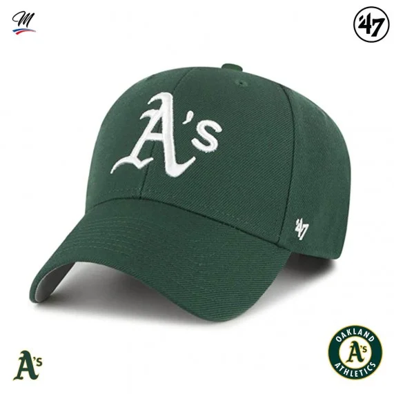Cappellino MLB Oakland Athletics MVP "Logo della squadra (Cappellino) '47 Brand chez FrenchMarket