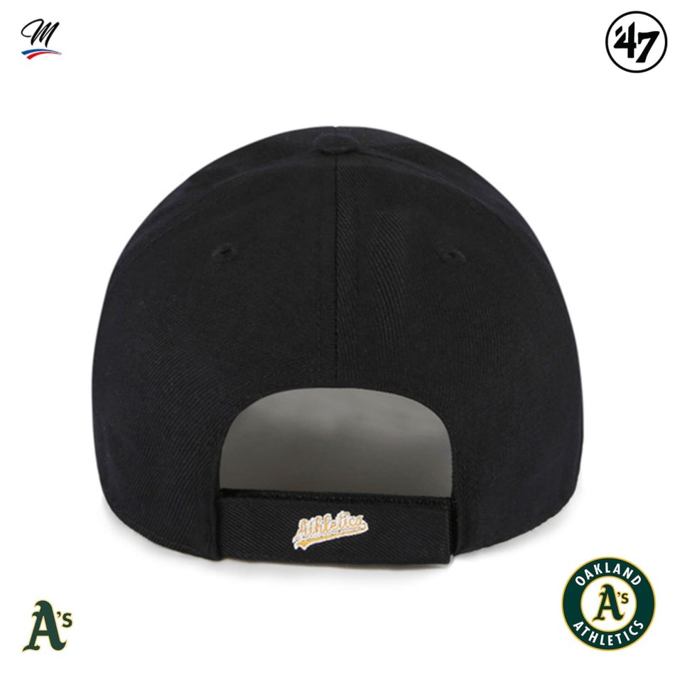 MLB Oakland Athletics MVP "Team Logo" Cap Svart grön | '47 Brand