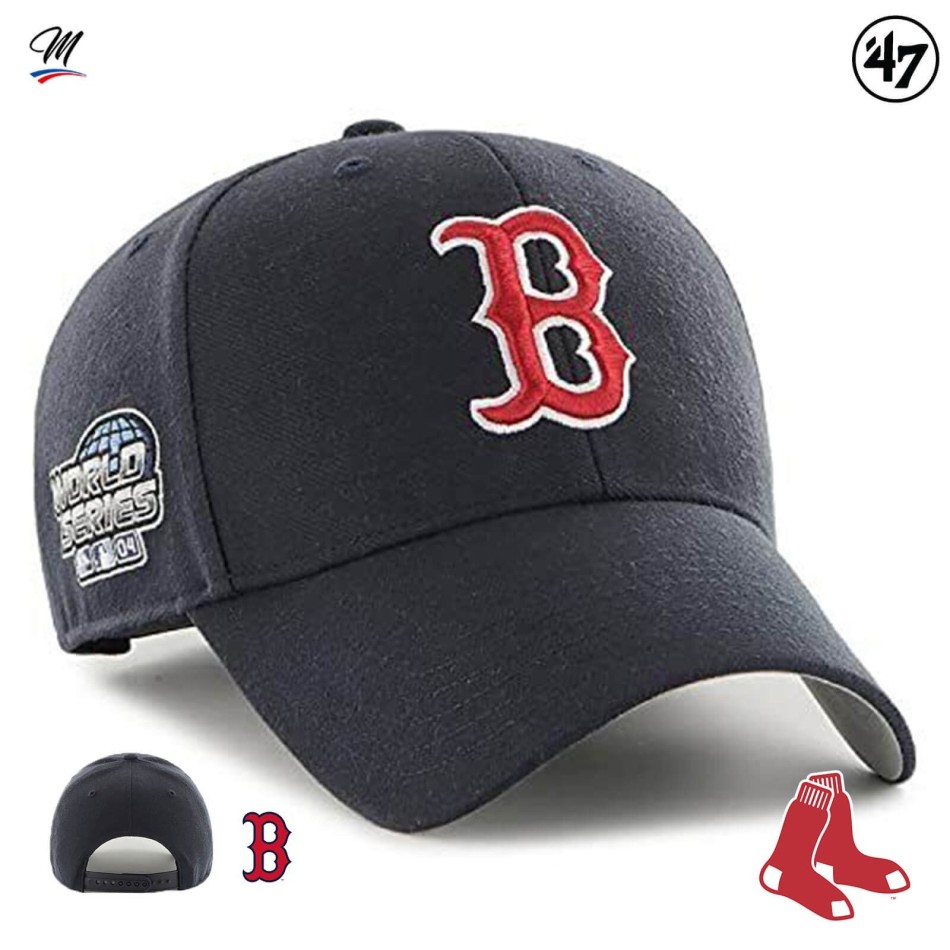 MLB Boston Red Sox "Sure Shot World Series 2004 MVP" 47 Brand Cap