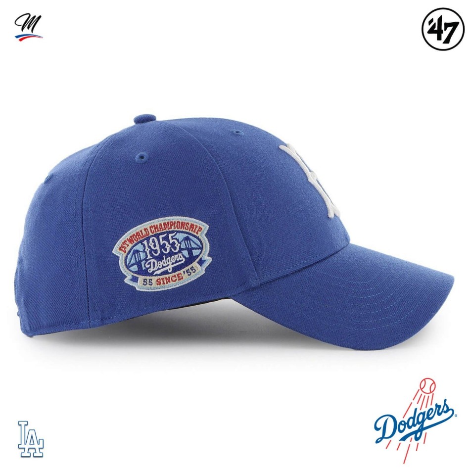 MLB Los Angeles Dodgers Gorra "Sure Shot World Series 1955 MVP (Gorras) '47 Brand chez FrenchMarket