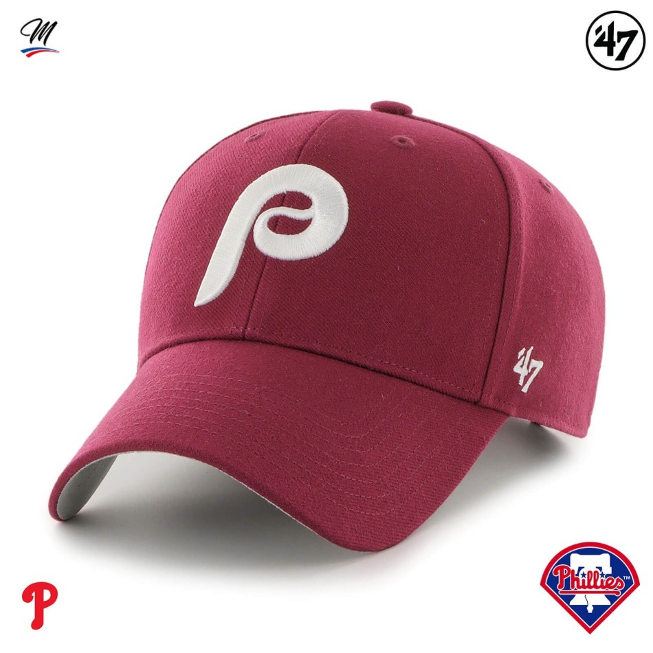 Casquette MLB Philadelphia Phillies "Sure Shot World Series 1980 MVP" (Casquettes) '47 Brand chez FrenchMarket