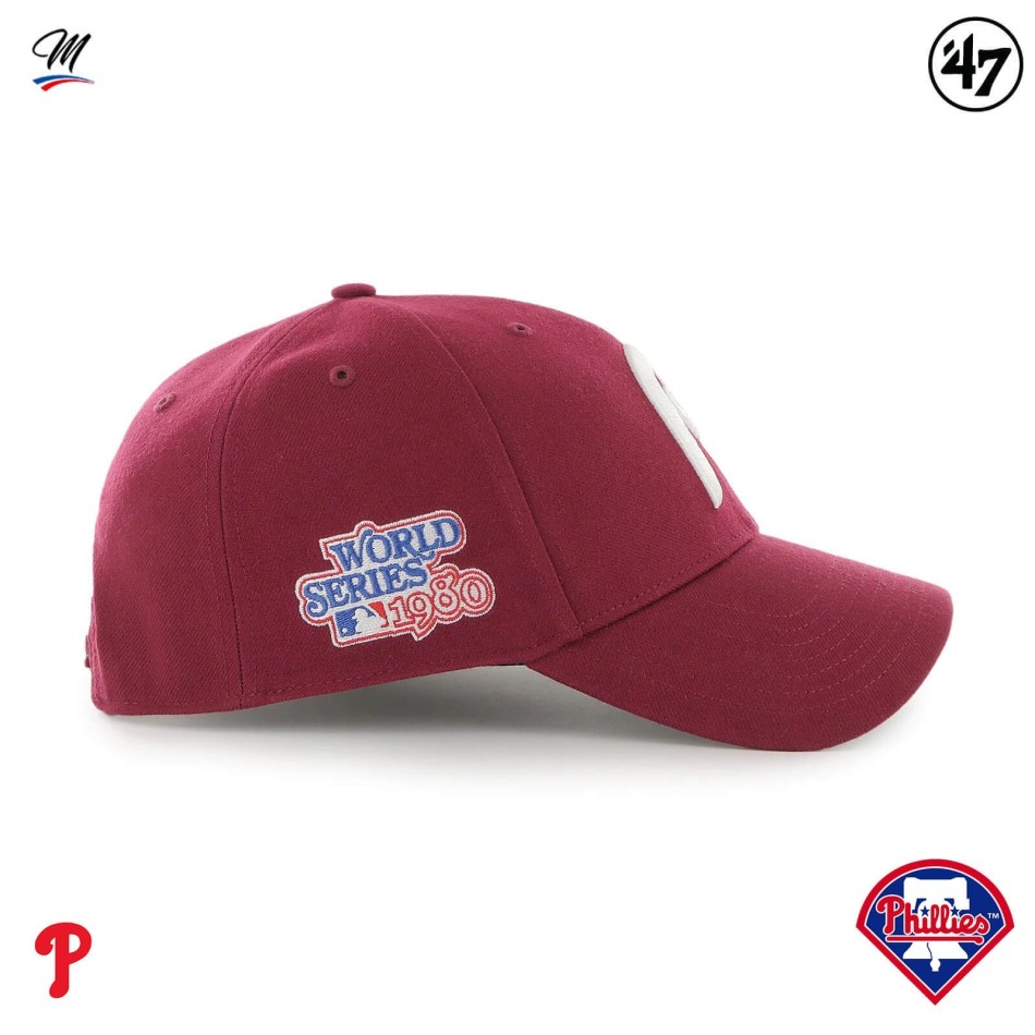 Casquette MLB Philadelphia Phillies "Sure Shot World Series 1980 MVP" (Casquettes) '47 Brand chez FrenchMarket