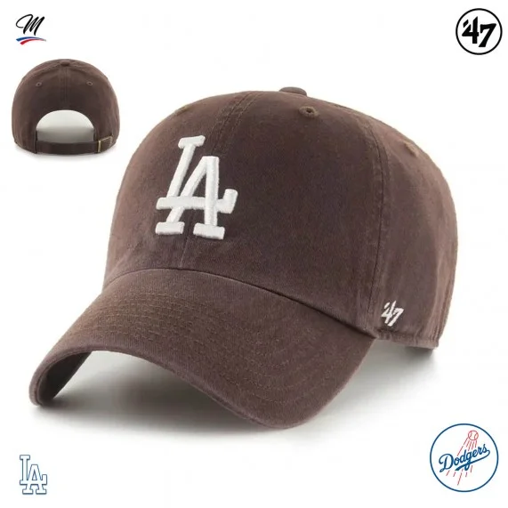 Casquette MLB Los Angeles Dodgers "Clean Up" (Casquettes) '47 Brand chez FrenchMarket