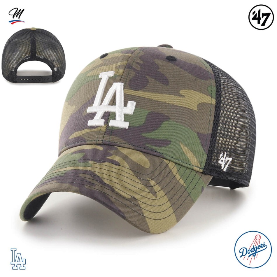 MLB Los Angeles Dodgers "Branson MVP Camo" Cap (Caps) '47 Brand chez FrenchMarket