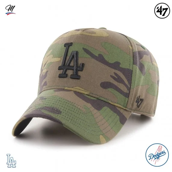 MLB Los Angeles Dodgers "Grove Snapback MVP Camo" Cap (Caps) '47 Brand on FrenchMarket