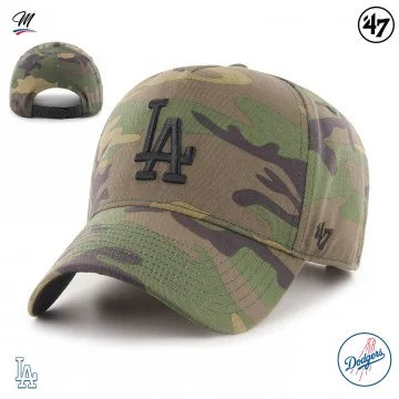 Casquette MLB Los Angeles Dodgers "Grove Snapback MVP Camo" (Casquettes) '47 Brand chez FrenchMarket