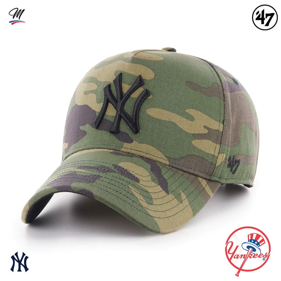New York Yankees " MLB Grove Snapback MVP Camo" cap
