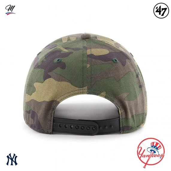 MLB New York Yankees "Grove Snapback MVP Camo" Kappe (Cap) '47 Brand auf FrenchMarket