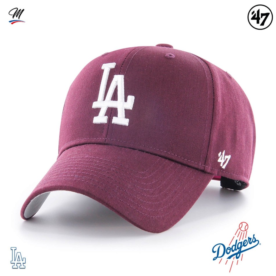 MLB Los Angeles Dodgers Gorra "Core Raised Basic MVP (Gorras) '47 Brand chez FrenchMarket