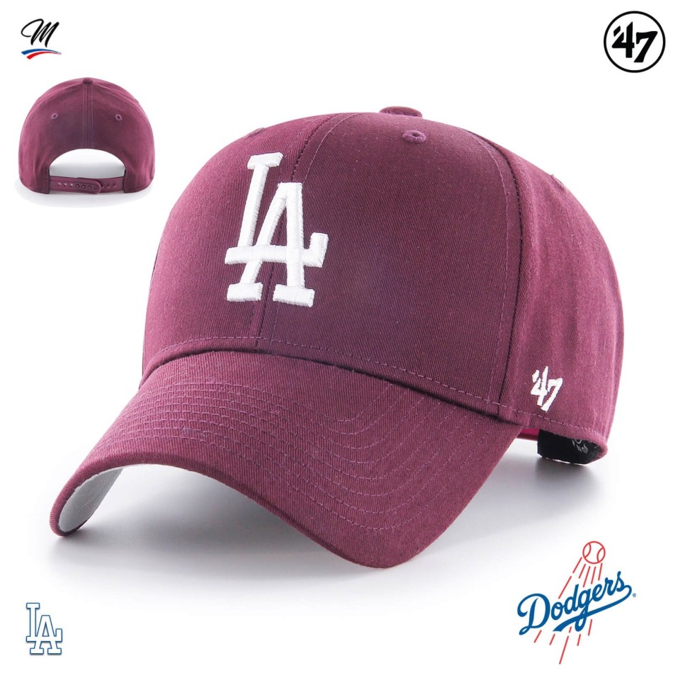 LA MLB Los Angeles Dodgers "Core Raised Basic MVP" Cap 100% bomull