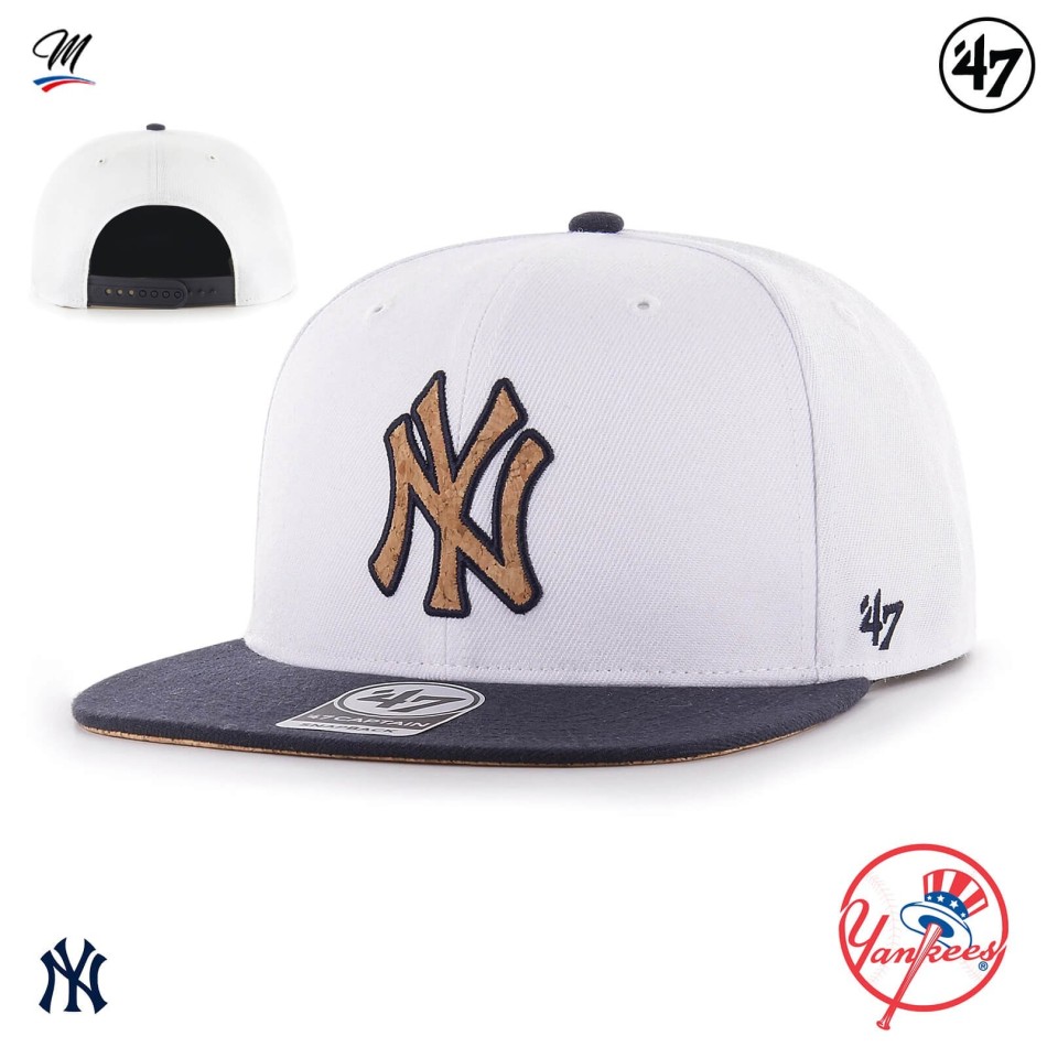 MLB New York Yankees "Corkscrew '47 Captain" Kappe (Cap) '47 Brand auf FrenchMarket