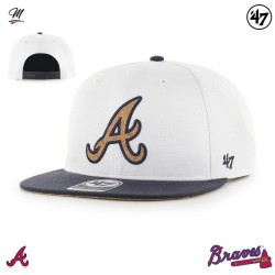 Gorra "Corkscrew '47 Captain" de los Atlanta Braves de la MLB