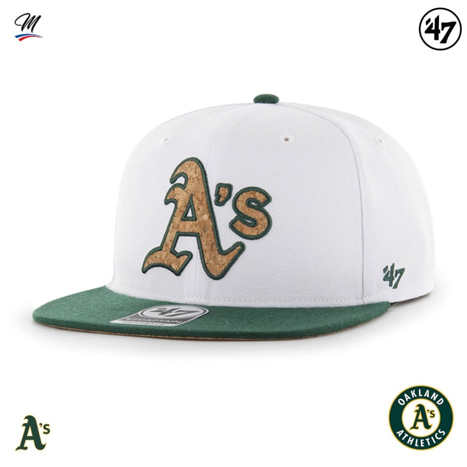 Gorra MLB Oakland Athletics "Sacacorchos '47 Captain (Gorras) '47 Brand chez FrenchMarket