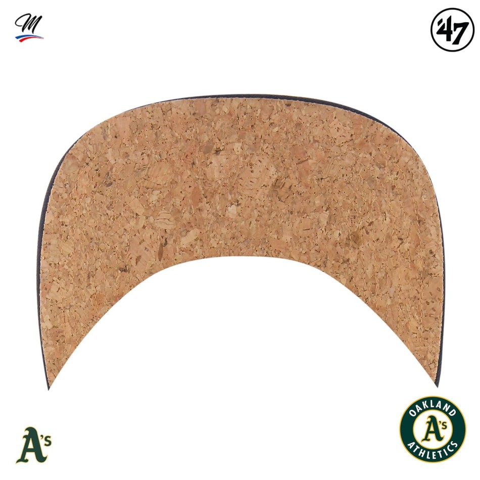 Oakland Athletics "Corkscrew '47 Kapten" Cork Cap | Fri Frakt