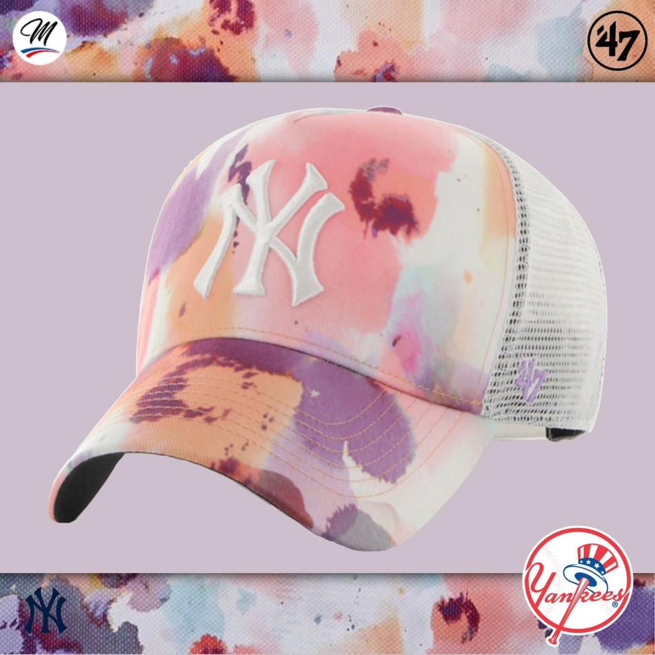 NY MLB New York Yankees "Day Glow Mesh" Cap