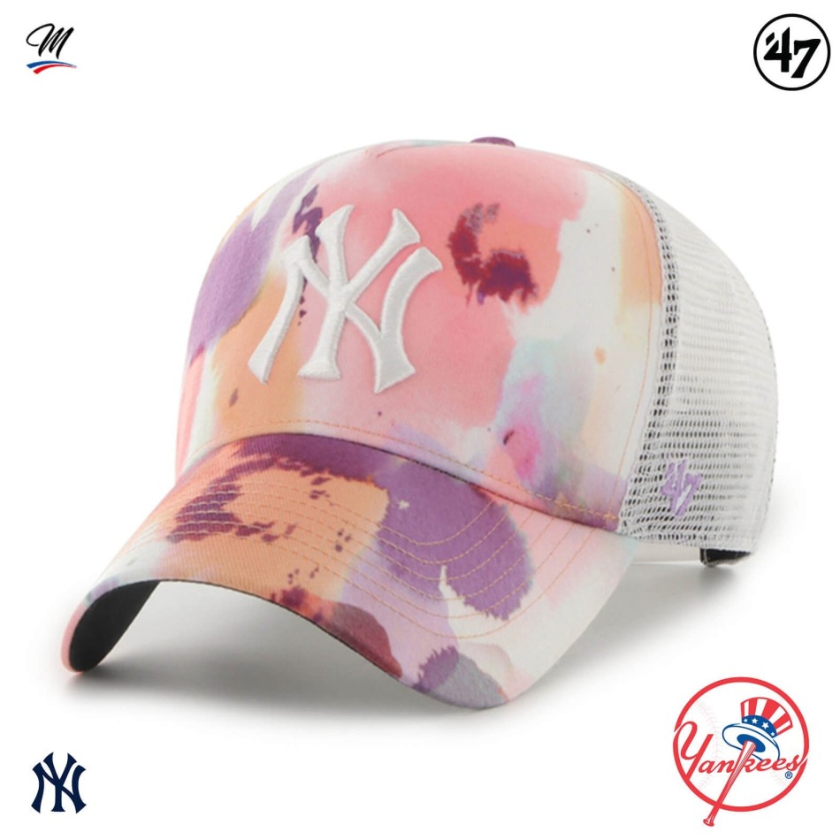 MLB New York Yankees "Day Glow Mesh" Kappe (Cap) '47 Brand auf FrenchMarket