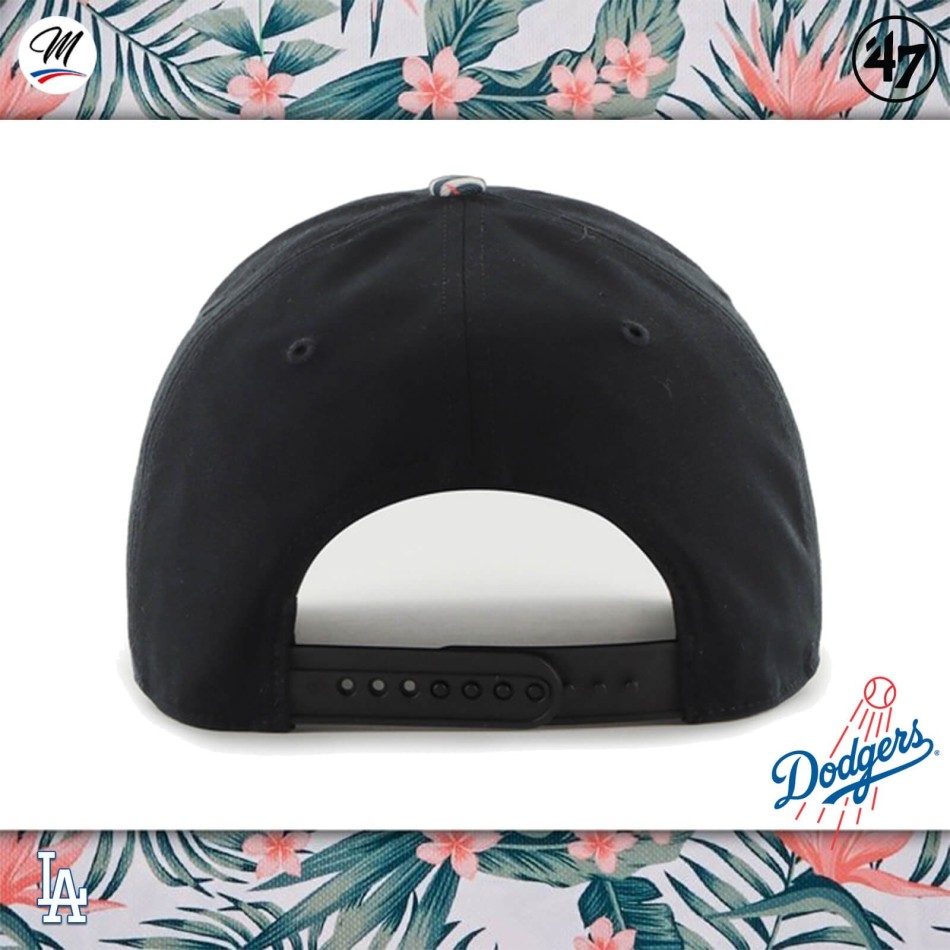 LA Dodgers bomull "Coastal Floral Snap" Cap Fri Frakt
