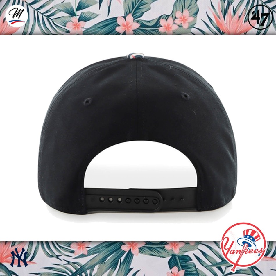 NY Yankees bomull Cap "Coastal Floral Snap" Fri Frakt