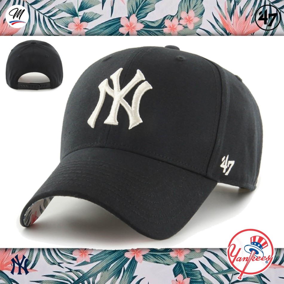 Gorra MLB New York Yankees "Coastal Floral Under (Gorras) '47 Brand chez FrenchMarket