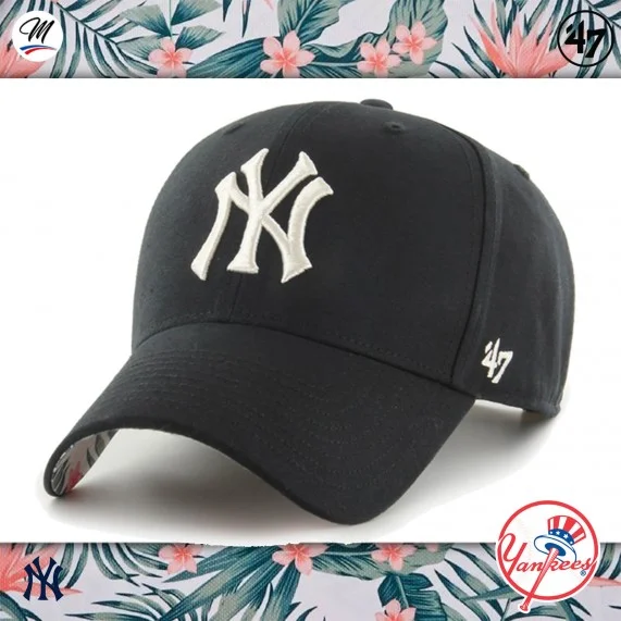 MLB New York Yankees "Coastal Floral Under" cap (Caps) '47 Brand on FrenchMarket