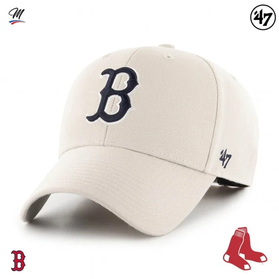 Cappellino MLB Boston Red Sox MVP "Logo della squadra (Berretto MLB) '47 Brand chez FrenchMarket