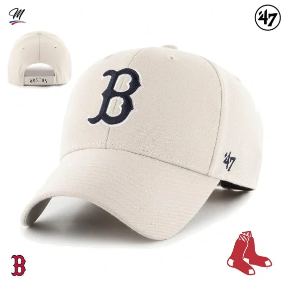 Cappellino MLB Boston Red Sox MVP "Logo della squadra (Berretto MLB) '47 Brand chez FrenchMarket
