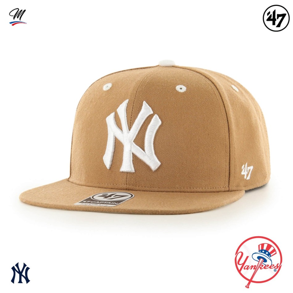 MLB New York Yankees "Sure Shot Captain Collection" cap (Caps) '47 Brand on FrenchMarket